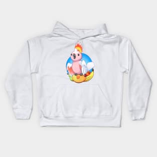 Major Birb! - Major Mitchell Cockatoo Kids Hoodie